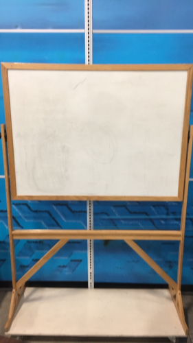 Double sided whiteboard