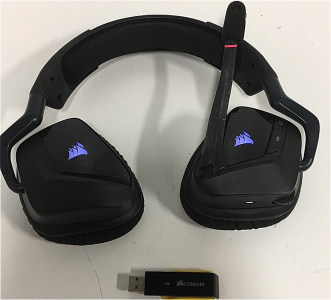 Corsair Void Elite RGB Wireless Gaming Headset With Cord and USB