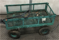 39” x 20” Lawn Cart With 10” Tires