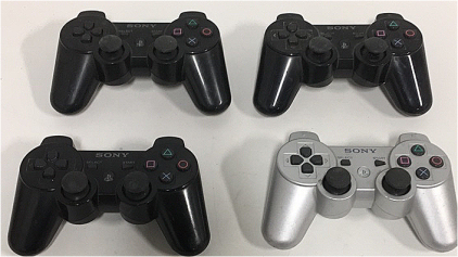 (4) Sony PlayStation 3 Wireless Controllers