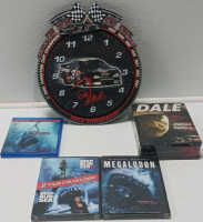 Dale Earnhardt Movie In Tin, Memorable Clock, Deep Sea DVDs And Blu-ray