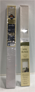 Room Darkening Mini Blinds, Light Filtering Mini Blinds