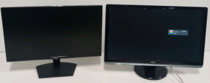 (2) Dell 24" LCD Computer Monitor