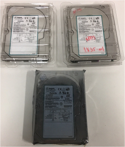 (3) Seagate Refurbished Cheetah Ultra 320 73GB Hard Drives