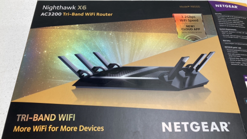 Netgear Nighthawk X6 Tri-Band WiFi Router