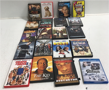 (20) Assorted DVDs