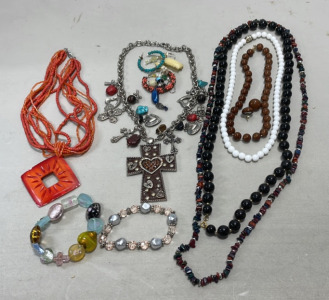 Various Ladies Craft/Costume Jewelry