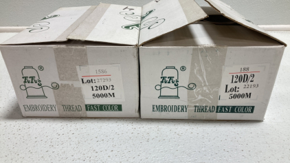 (2) Boxes of FuFu’s Embroidery Thread