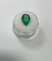 (1) Natural White Sapphire 9.90ct Gemstone, (1) Natural Columbia Emerald Both W/ COA - 4
