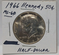 1966 Kennedy Half Dollar