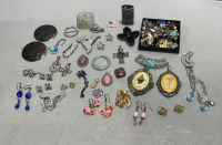 Various Ladies Craft/Costume Jewelry