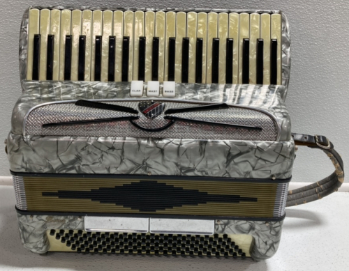 Americana 41 Key-120 Button Accordion and Carrying Case