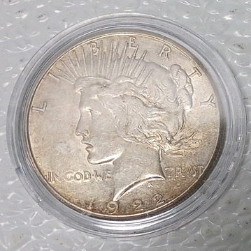 1922 Liberty Peace Dollar Coin