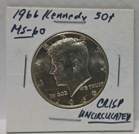 1966 Kennedy Half Dollar