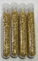 (4) Bottles Of Gold Flake/Leaf