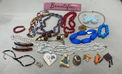 Various Ladies Craft/Costume Jewelry