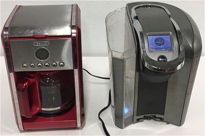 (1) Bella Personl Coffee Maker (1) Keurig 2.0 Coffee Maker