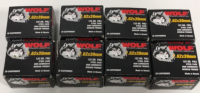 (8) Boxes Of (20) Wolf Ammunition 7.62x39 Cartridges