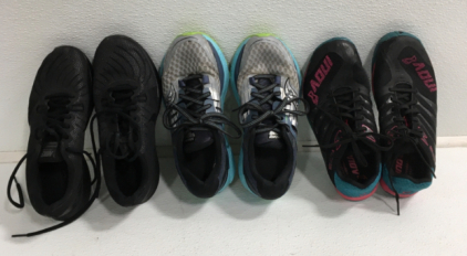 Pair Nikes, Pair Of Sauconys, Pair Of Inov, All Sneakers Size 6/6.5