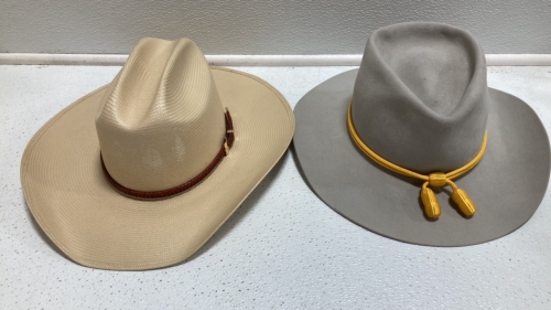 (2) Stetson Hats