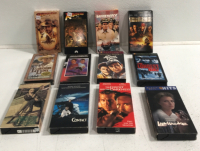 (12) Assorted VHS