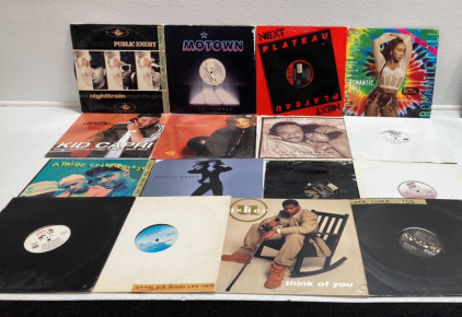 (16) R&B/Rap Vinyl Records