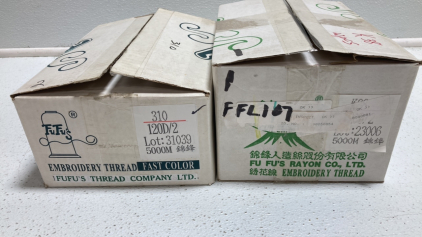 (2) Boxes of FuFu’s Embroidery Thread