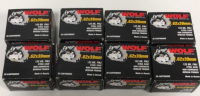 (8) Boxes Of (20) Wolf Ammunition 7.62x39 Cartridges