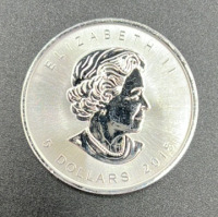 One Troy Ounce Fine Silver Canada Coin