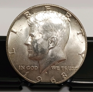 1968 Kennedy Half Dollar - Verified Authentic