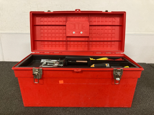 Large Tool Box With Tools