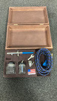 Badger 150 Airbrush Set with Wood Case - 3