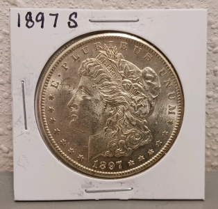 1897 S Morgan Dollar