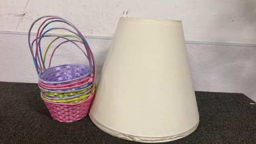 Lamp Shades and Eater Baskets