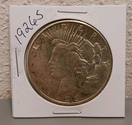 1926 S Peace Dollar