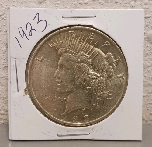 1923 Peace Dollar