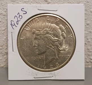 1923 S Peace Dollar