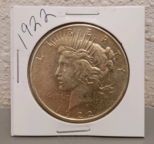 1922 Peace Dollar