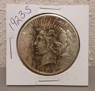 1923 S Peace Dollar