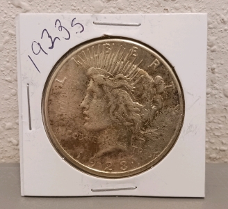 1923 S Peace Dollar