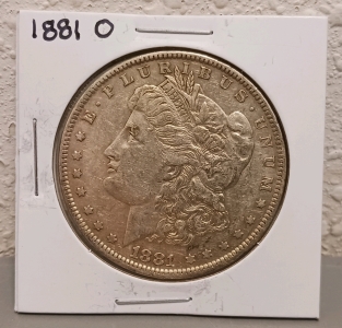 1881 O Morgan Dollar