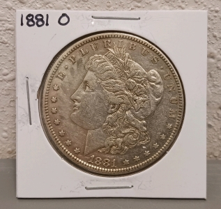 1881 O Morgan Dollar