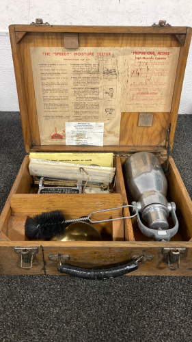 The &ldquo;Speedy&rdquo; Moisture Tester