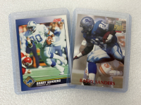 10 Collector Barry Sanders Football Cards - 4