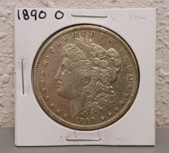 1890 O Morgan Dollar