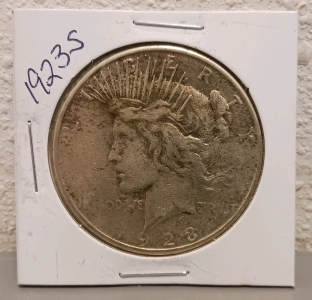 1923 S Peace Dollar