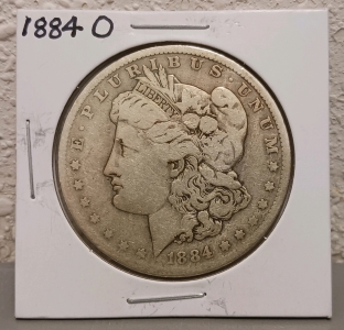 1884 O Morgan Dollar