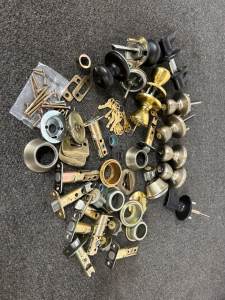 Assorted Hardware For Doors