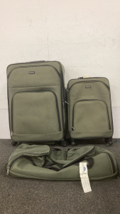 Small and Large Suit Cases, Duffle Bag