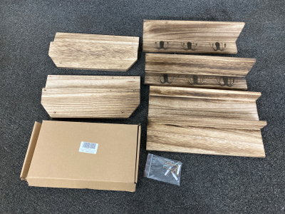 (2) 3 Set Shelfs and 10&rdquo; Shelf Brackets